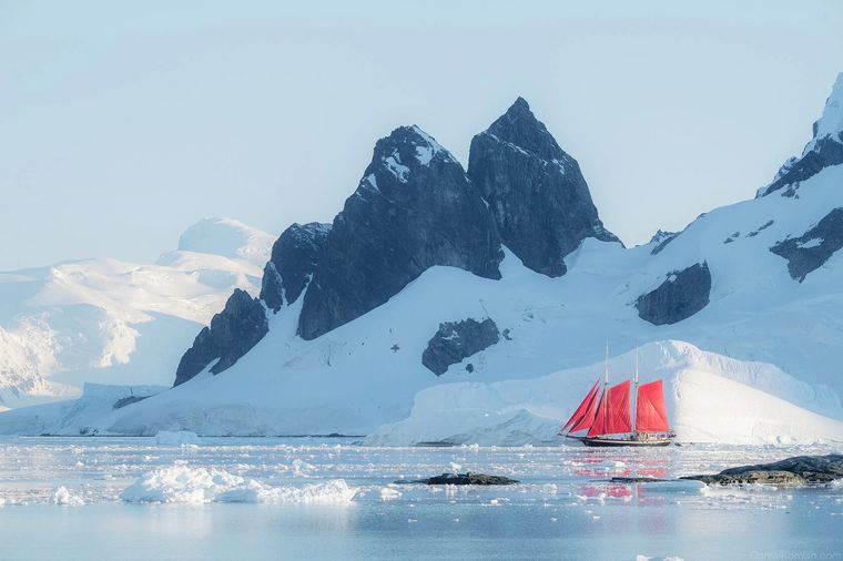 南极红帆船 / Red Sails